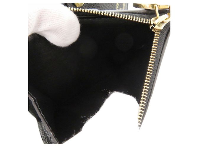 Louis Vuitton Monogram Empreinte Bi-Fold Wallet Schwarz - Ansicht 7