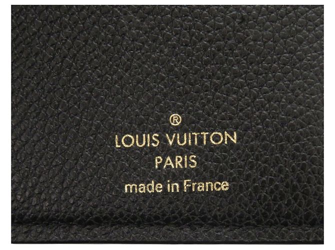 Louis Vuitton Monogram Empreinte Bi-Fold Wallet Schwarz - Ansicht 8