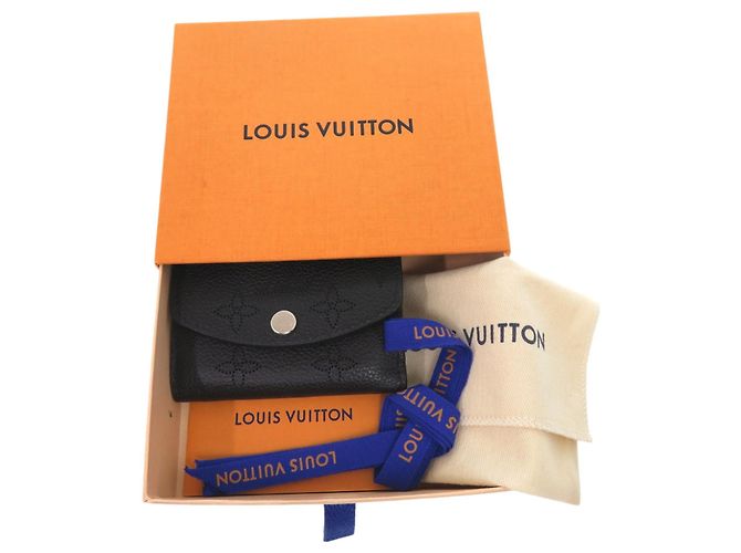 Louis Vuitton Portefeuille Iris XS Monogram Mahina Tri-fold Wallet Portemonnaie Schwarz - Ansicht 2