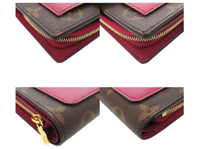 Cartera Juliette Monogram Louis Vuitton Castaño Fucsia Monograma - vista 3