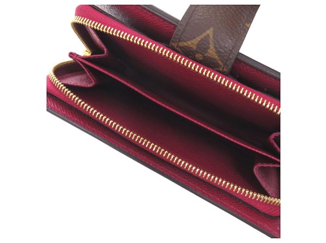 Cartera Juliette Monogram Louis Vuitton Castaño Fucsia Monograma - vista 5