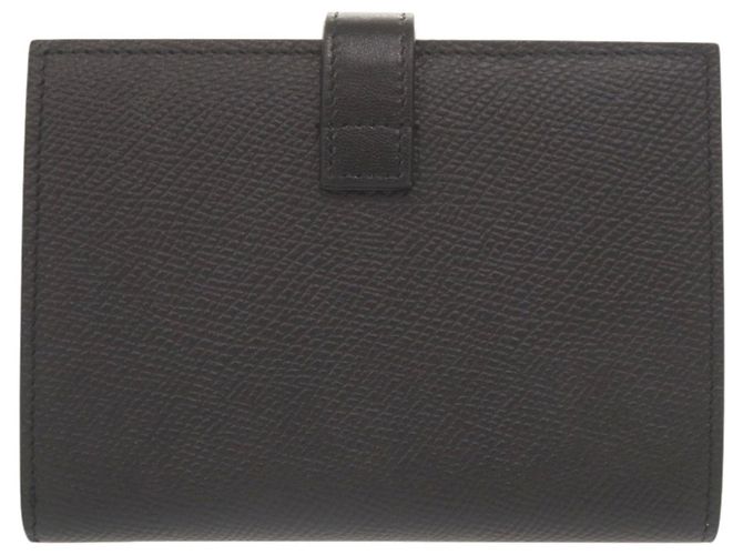 Edge Céline Celine Medium Strap Wallet aus schwarzem Leder - Ansicht 3