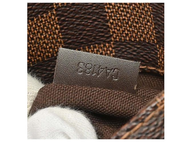 Louis Vuitton District Messenger Damier Ebene MM Marron - vue 5