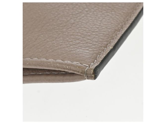 Pochette Jour Zip Around in pelle PM Louis Vuitton Beige - vista 6