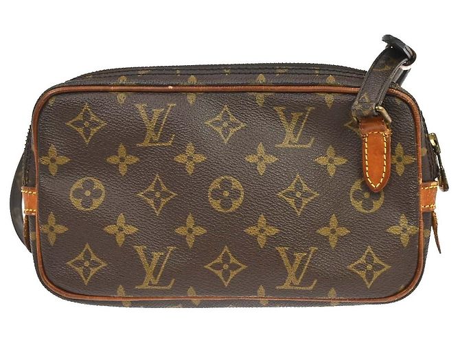 Louis Vuitton Pochette Marly Bandouliere Monogram Canvas medium Marrone - vista 2
