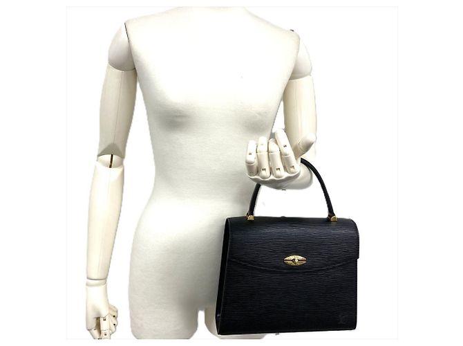 Borsa Louis Vuitton Malesherbes Nero - vista 10
