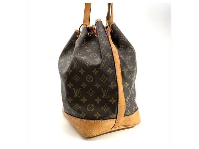Borsa a Spalla Louis Vuitton Noe Marrone - vista 2