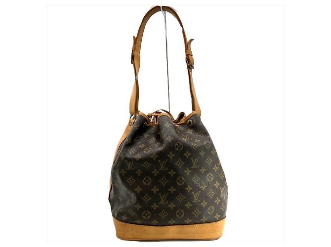 Borsa a Spalla Louis Vuitton Noe Marrone - vista 3