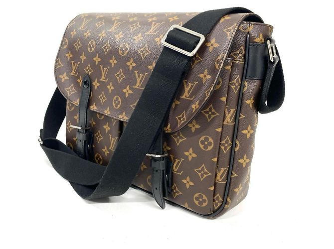 Louis Vuitton Christopher Schultertasche Braun Monogramm - Ansicht 2