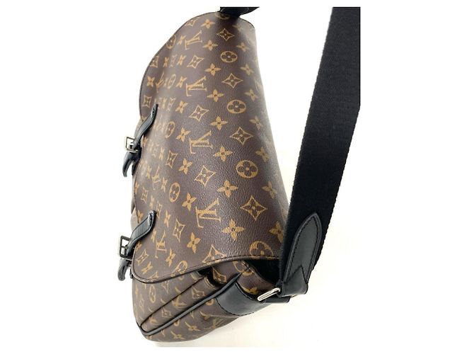 Louis Vuitton Christopher Schultertasche Braun Monogramm - Ansicht 3