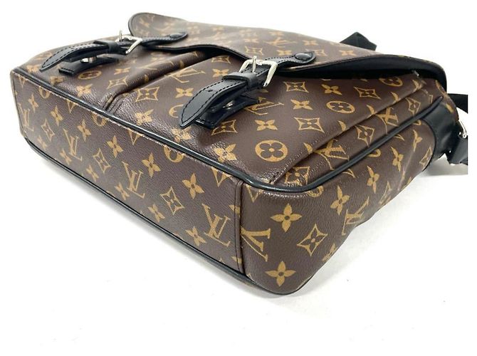 Louis Vuitton Christopher Schultertasche Braun Monogramm - Ansicht 4