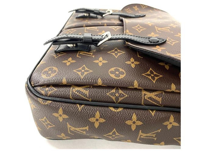 Louis Vuitton Christopher Schultertasche Braun Monogramm - Ansicht 5