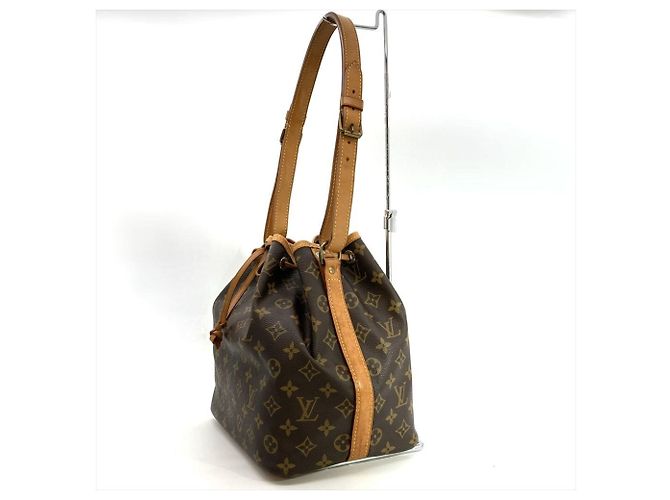 Noe Borsa a Spalla Louis Vuitton Petit Noé Marrone - vista 2