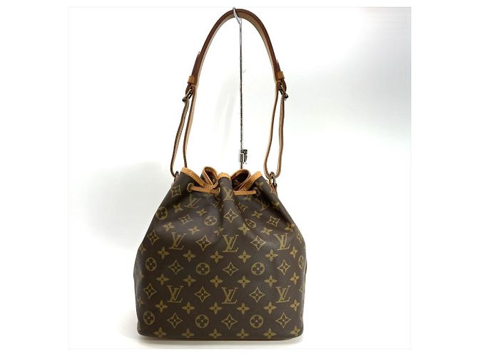 Noe Borsa a Spalla Louis Vuitton Petit Noé Marrone - vista 3