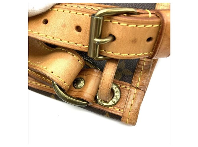 Noe Borsa a Spalla Louis Vuitton Petit Noé Marrone - vista 8