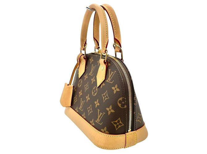 Borsa Louis Vuitton Alma BB Marrone - vista 2
