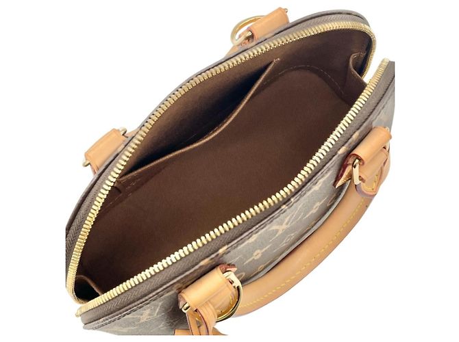 Borsa Louis Vuitton Alma BB Marrone - vista 5