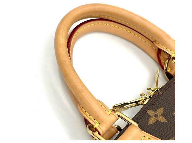 Borsa Louis Vuitton Alma BB Marrone - vista 8