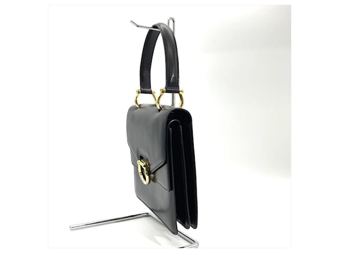 Céline Borsa in pelle nera Celine Nero - vista 2