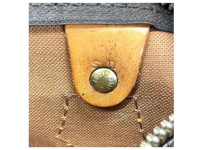 Borsa Boston Louis Vuitton Speedy 25 Marrone - vista 9