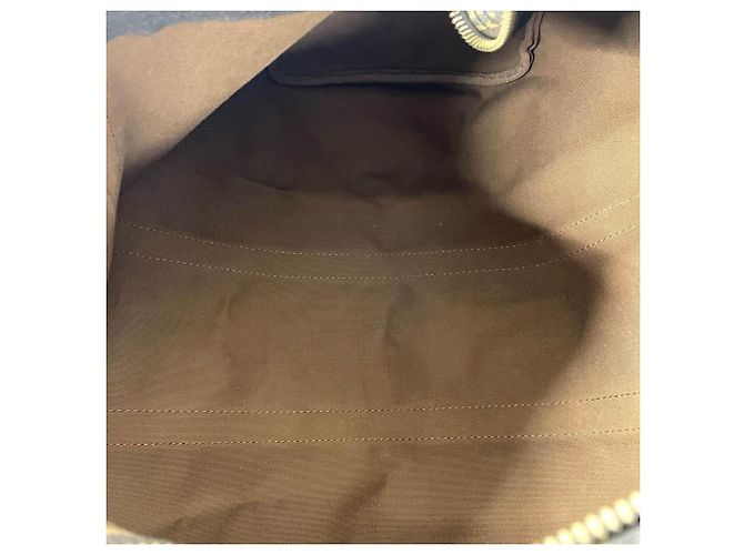 Louis Vuitton Keepall 45 Bandoulière Borsa Boston Marrone - vista 7