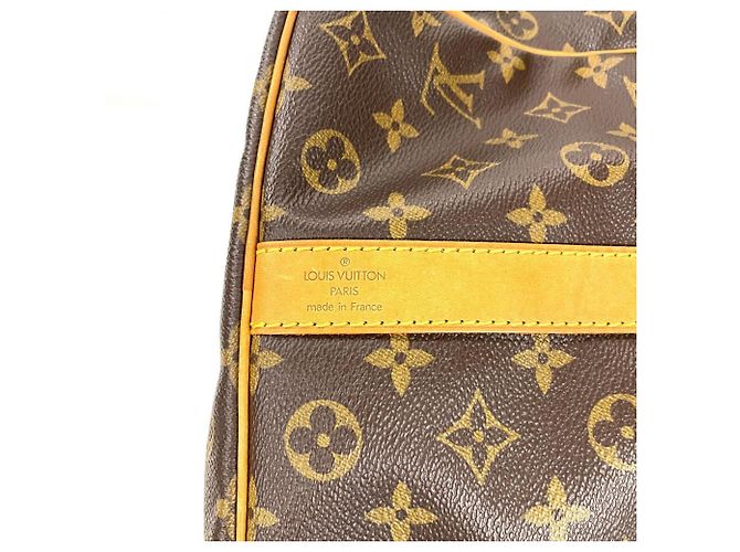 Borsa Boston Louis Vuitton Keepall 50 Bandoulière Marrone - vista 6