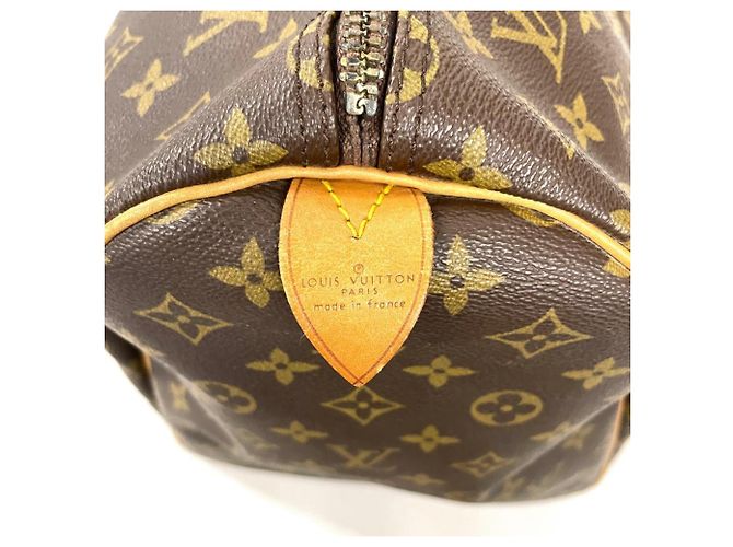 Borsa Boston Louis Vuitton Keepall 60 Marrone - vista 5