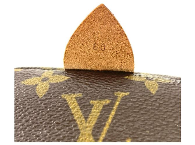 Borsa Boston Louis Vuitton Keepall 60 Marrone - vista 6