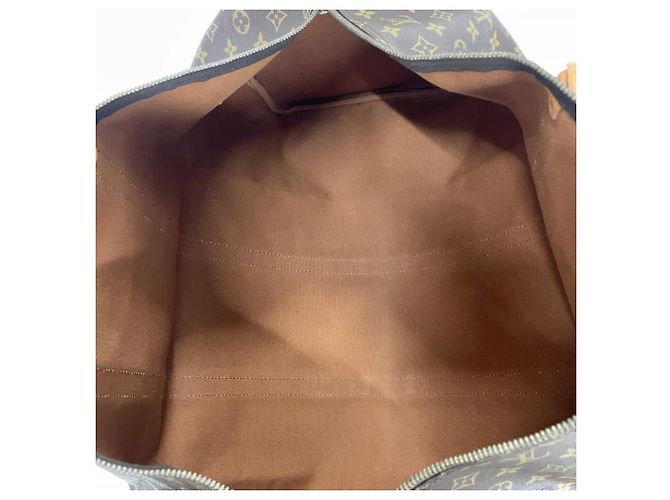 Borsa Boston Louis Vuitton Keepall 60 Marrone - vista 7