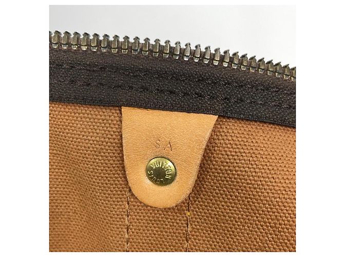 Borsa Boston Louis Vuitton Keepall 60 Marrone - vista 9