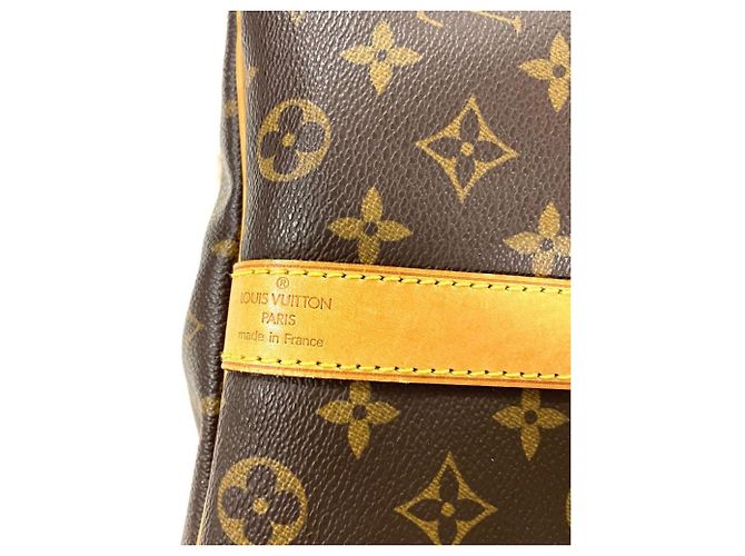 Borsa Boston Louis Vuitton Keepall 50 Bandoulière Marrone - vista 6