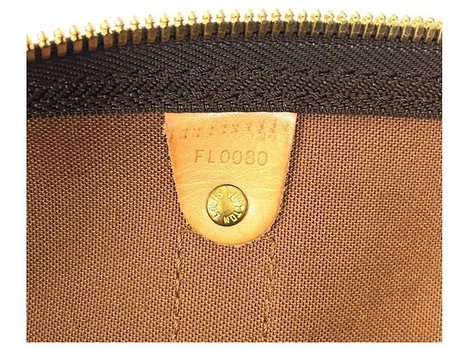 Borsa Boston Louis Vuitton Keepall 50 Bandoulière Marrone - vista 8