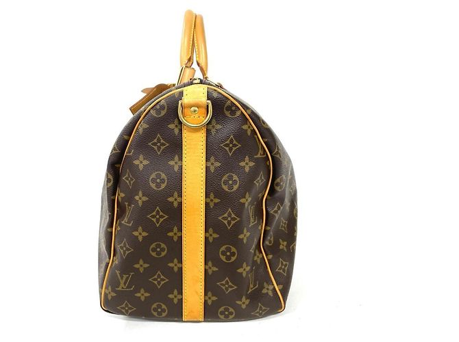 Bolso Boston Louis Vuitton Keepall 50 Castaño - vista 2