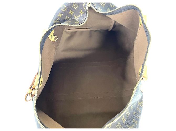 Bolso Boston Louis Vuitton Keepall 50 Castaño - vista 7