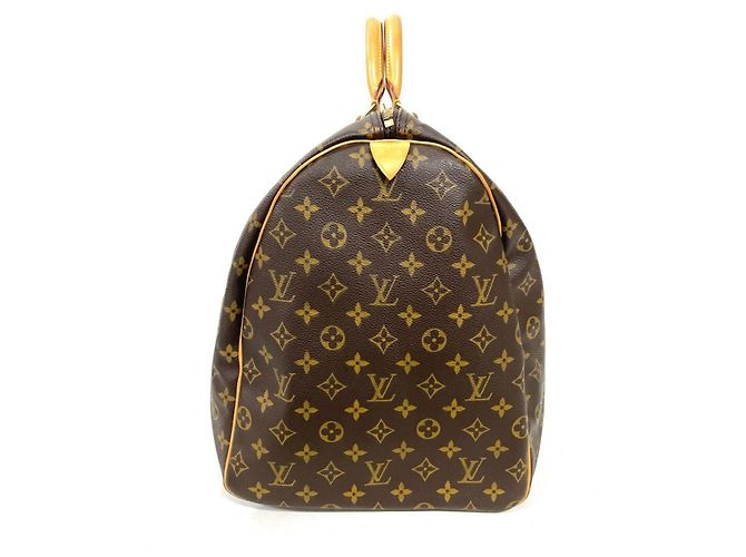 Borsa Boston Louis Vuitton Keepall 60 Marrone - vista 2