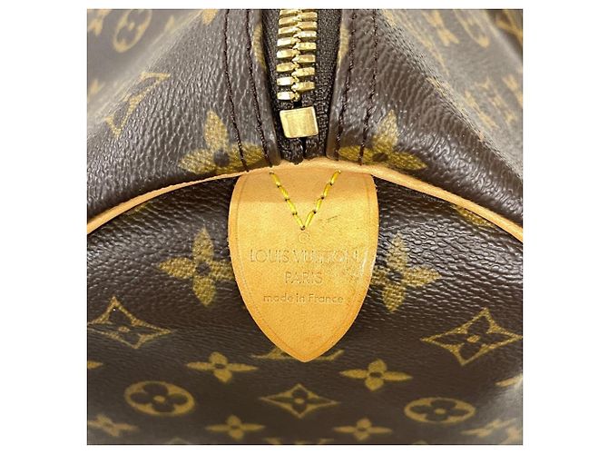 Borsa Boston Louis Vuitton Keepall 60 Marrone - vista 5