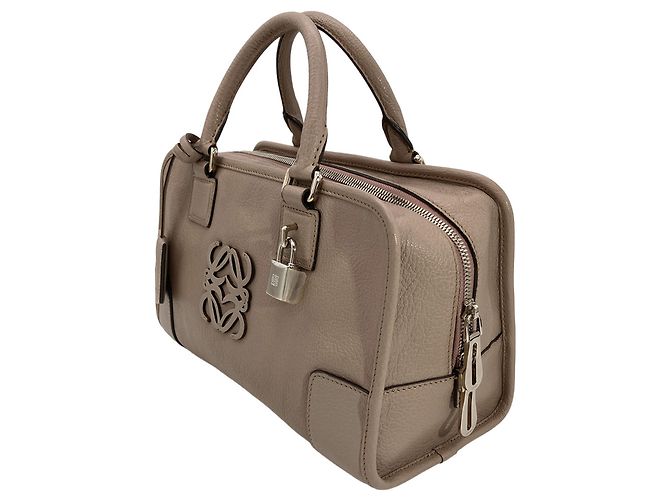 Borsa Loewe Amazona 28 Grigio - vista 3