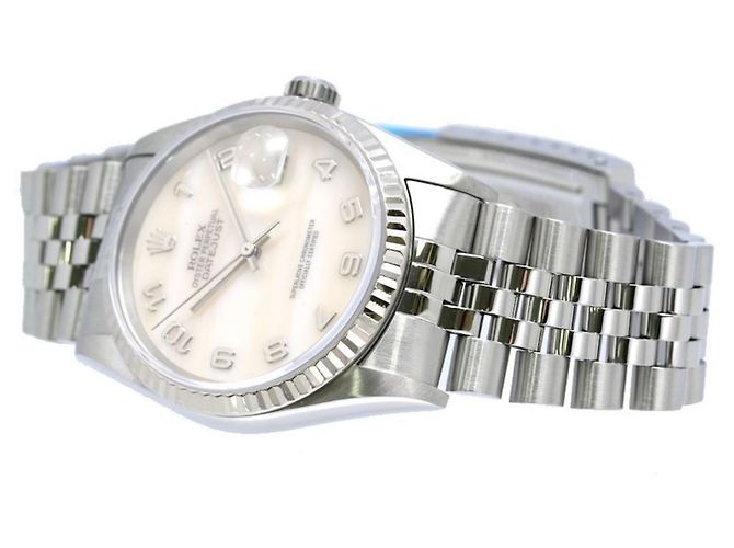 Orologio Rolex Datejust Shell Arabic 16234NA da uomo - vista 3