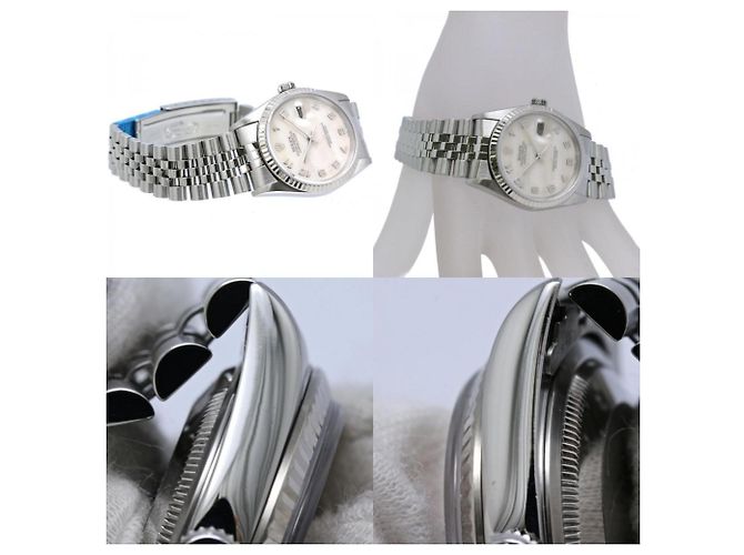 Orologio Rolex Datejust Shell Arabic 16234NA da uomo - vista 6