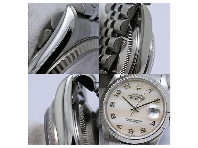 Orologio Rolex Datejust Shell Arabic 16234NA da uomo - vista 7