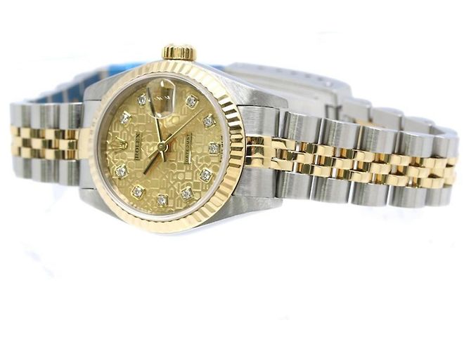 Rolex Datejust 10P Diamond Damenuhr - Ansicht 3