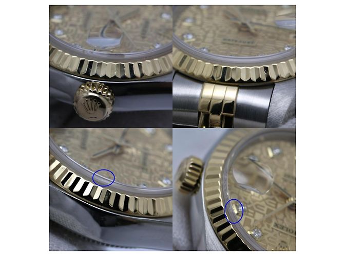 Rolex Datejust 10P Diamond Damenuhr - Ansicht 9