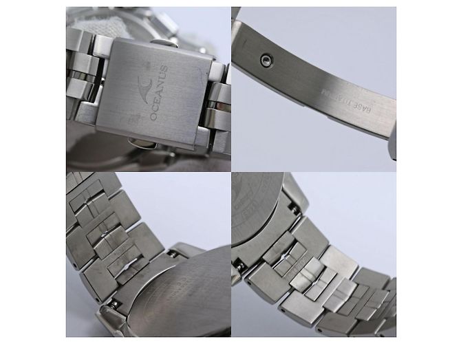 Orologio in titanio da uomo Casio Oceanus Manta Date OCW-S6000-1AJF - vista 10