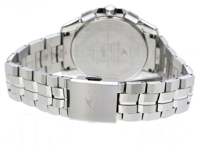 Orologio in titanio da uomo Casio Oceanus Manta Date OCW-S6000-1AJF - vista 4