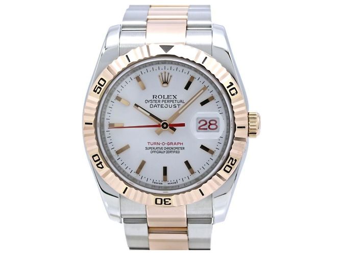 Orologio da Polso Rolex Datejust Turn-O-Graph 116261 da Uomo - vista 2
