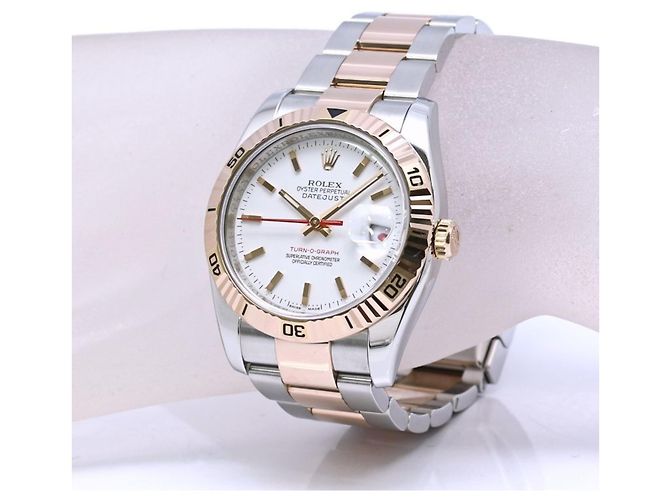 Orologio da Polso Rolex Datejust Turn-O-Graph 116261 da Uomo - vista 3