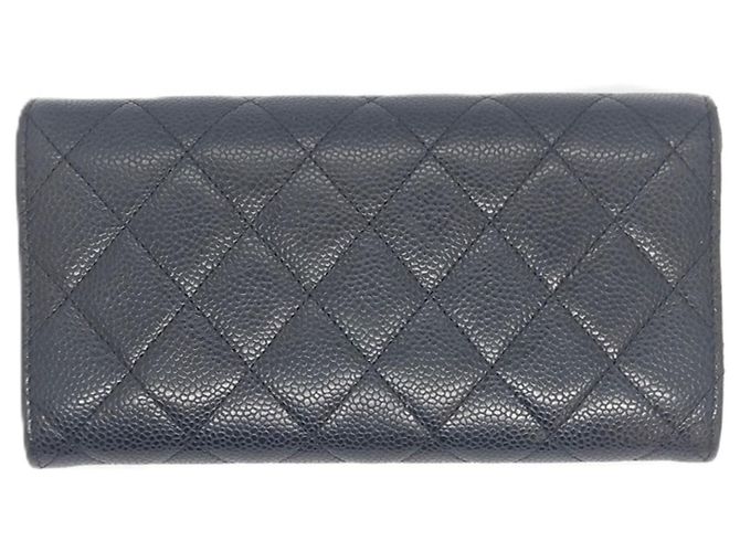 Chanel Matelassé Long Wallet in Schwarz - Ansicht 2