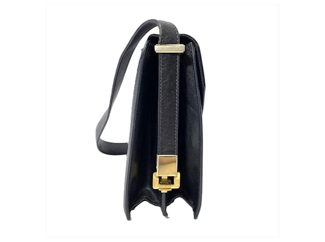 Céline Borsa a Spalla Celine Carriage Hardware Nero - vista 5
