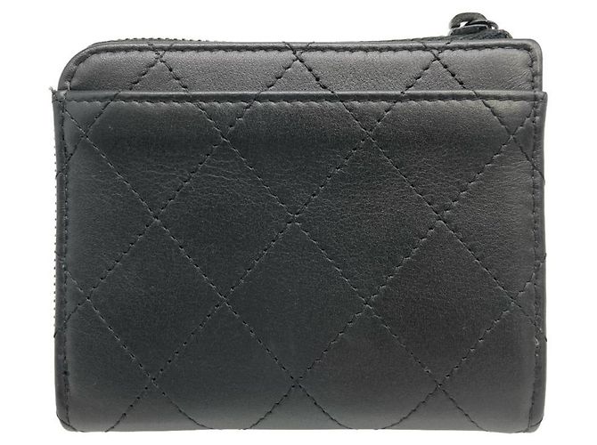 Chanel So Black Compact Wallet/Coin Case - view 2