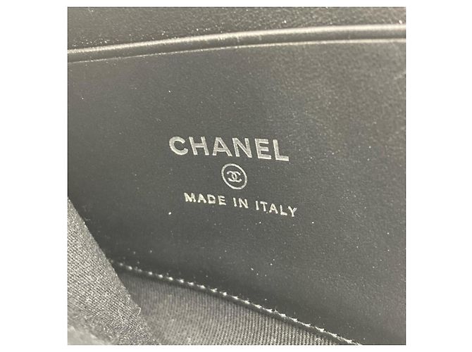Chanel So Black Compact Wallet/Coin Case - view 6